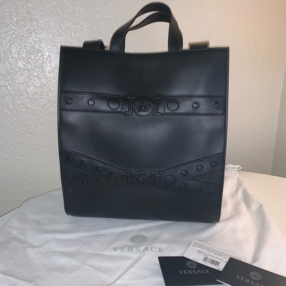 versace medusa backpack